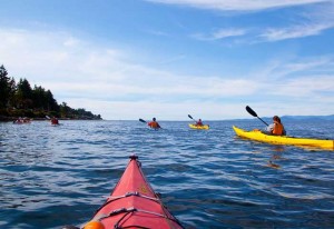 Kayak from your own low bank waterfront home in Ladysmith, BC